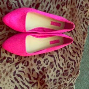Forever21 Hot Pink flats